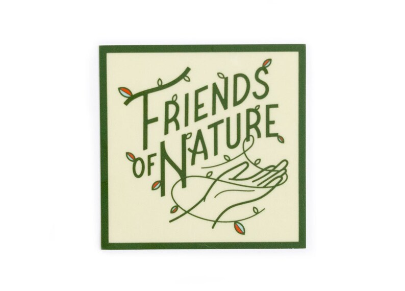 Friends of Nature Vinyl Sticker image 2