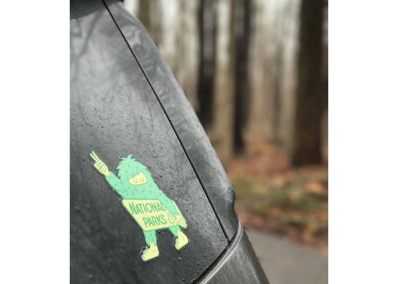 Sasquatch National Park Vinyl Sticker image 3