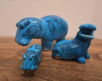 Vintage William Hippo Metropolitan Museum of Art Replica - Italy