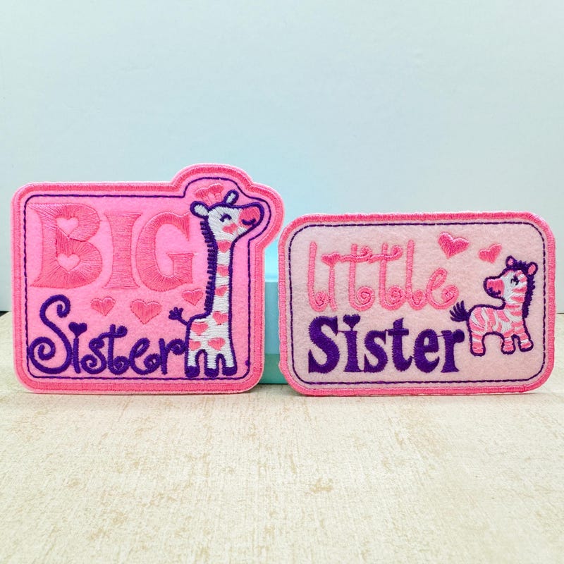 Big Sister Iron On - Etsy