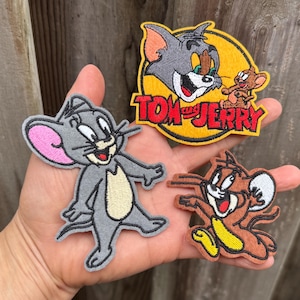 Tom and Jerry Patch Embroidered Tom and Jerry Patch