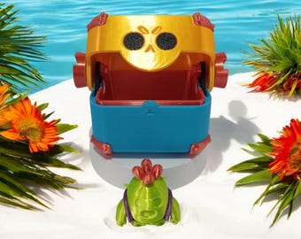 Brawl Stars Spike Figure & 3D Printed MegaBox: Gamer Gift