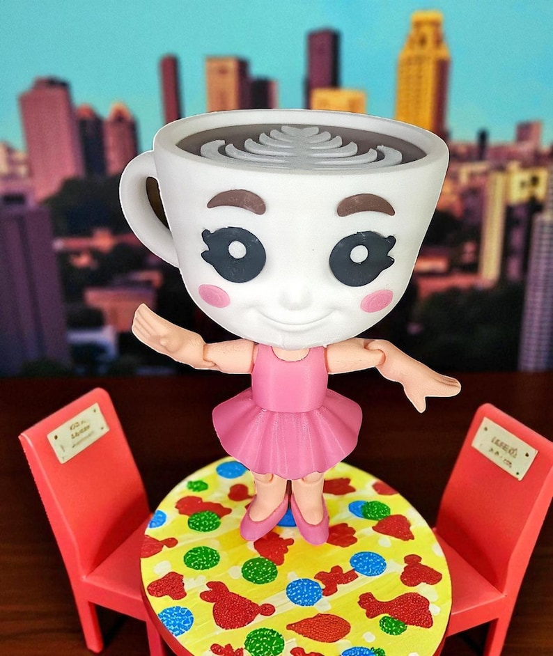 Genérico Figurine Ballerine Capuccina - Brainrot Italienne Meme - Cappuccino Assassino Genérico Figurine Ballerine Capuccina - Brainrot Italienne Meme - Cappuccino Assassino