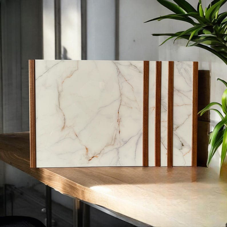 Luxury Marble and Wood Wall Panels: Modern Decorative Modules for ...