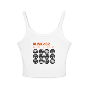 Blink Band Tee, Concert Summer Tank Top, Elder Emo Shirt