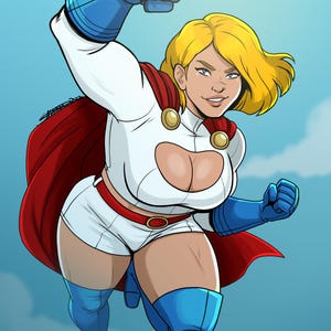 Power Girl Print [Clearance]