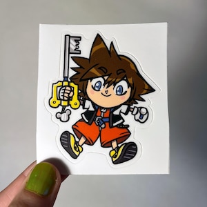 Kingdom Hearts Destiny Trio Stickers