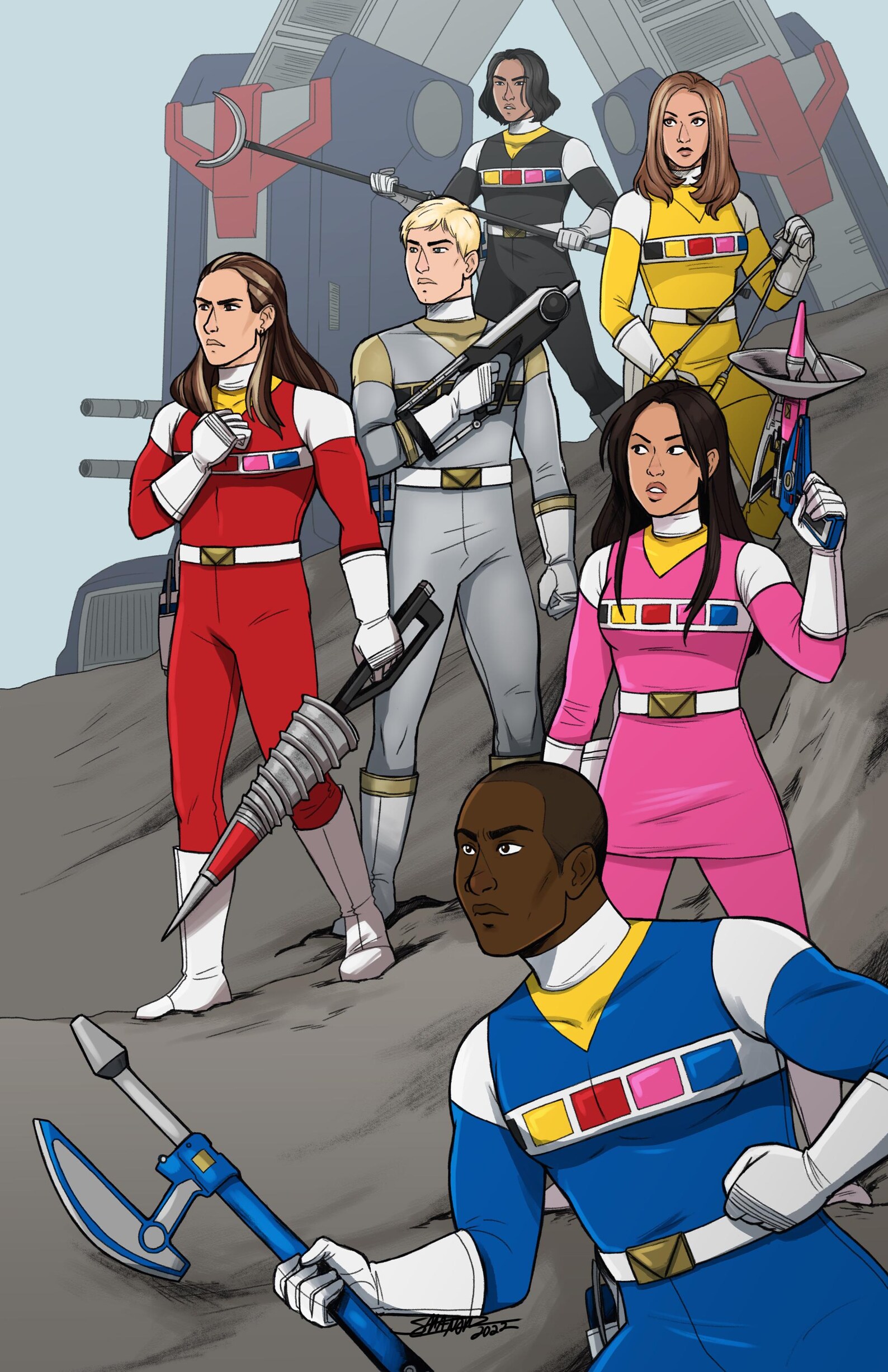 In Space: Heroes Vs Villains Prints - Etsy