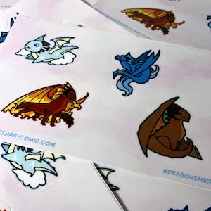 Dragon Sticker Sheet