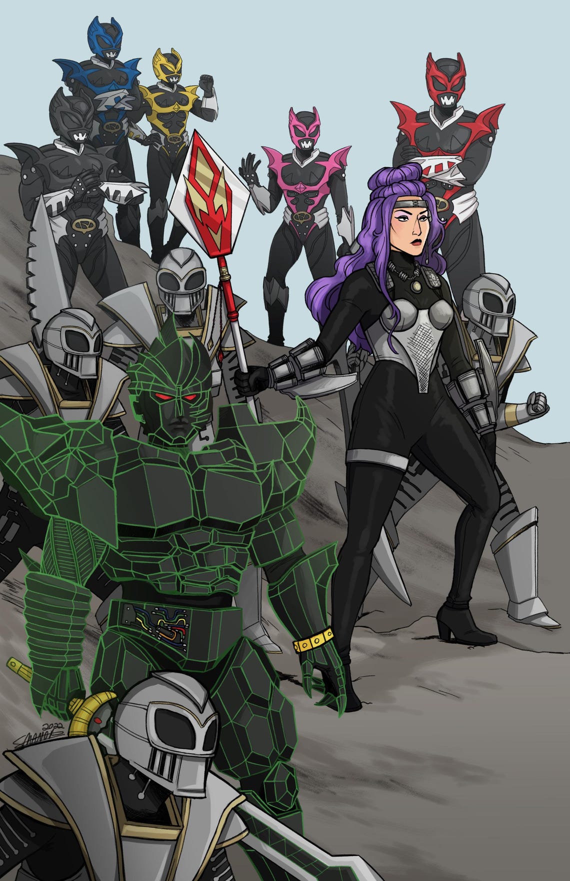 In Space: Heroes Vs Villains Prints - Etsy