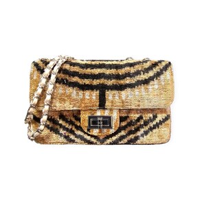 Velvetica Silk Coco Bag, Ikat Woman Handbag, Small Handmade Purse, Premium Quality Pouch, Boho Style Silk Bag COCO BAG CB55