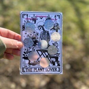 Carte de tarot pour les amoureux des plantes faible valeur à gratter/défi d'économie/faible valeur nominale/80 au total