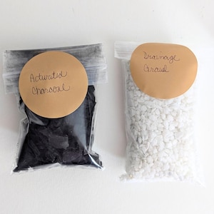 Includes Activated Charcoal and Drainage Gravel