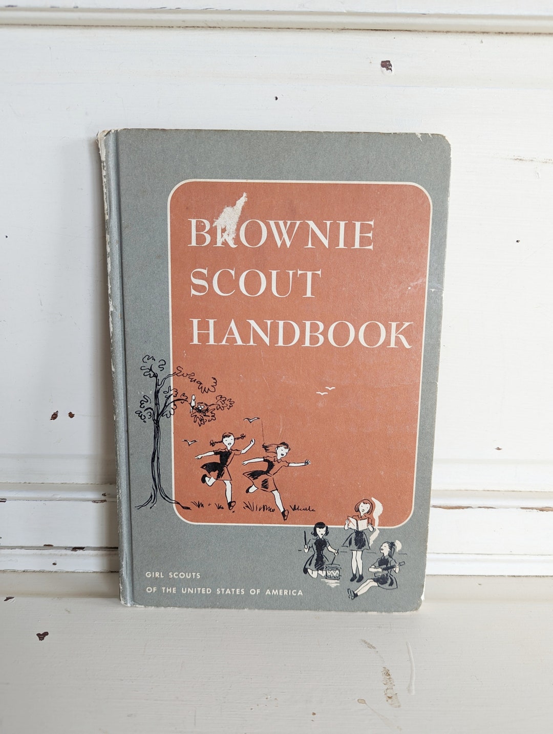 Vintage Brownie Scout Handbook Girl Scouts of the United Etsy