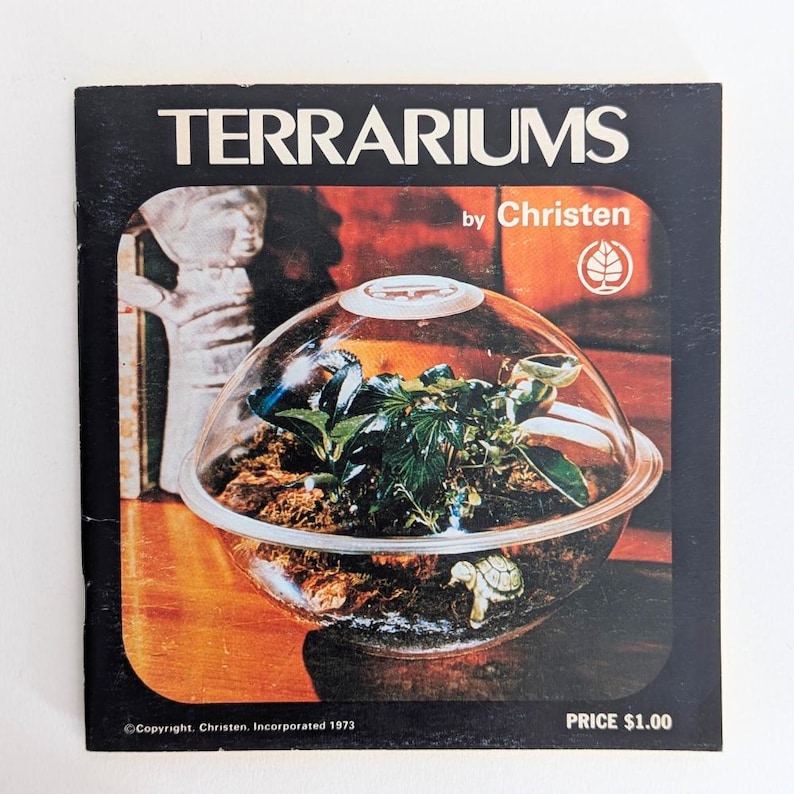 Vintage 1973 Terrariums Book