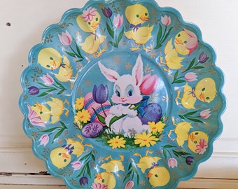 Vintage Plastic Easter Treats Trays | Vintage Easter Bowl