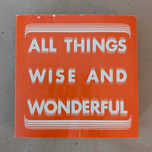 Vintage Book Big Little Book of Helpful Hints All Things Wise and Wonderful Pasadena Art Alliance Gift Miniature Inspirational Paperback