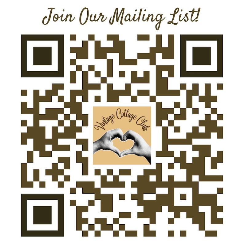 Join our Mailing List