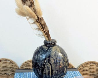 Small Vintage Bud Vase, Choice of Studio Pottery or Hand Painted Japanese Ceramic