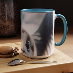 Coffee Mug, Funny Seagull Design, Beach Lover Gift, Coastal Home Decor, Ocean Theme Cup, Seaside Bird Mug, Seagull Lover Gift