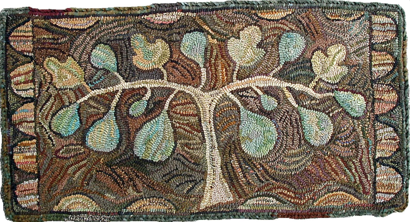 Fig Tree Rug Hooking PATTERN ONLY Designed by Karen Kahle Printed on ...