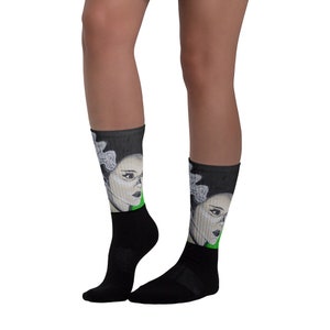 Bride of Frankenstein Socks