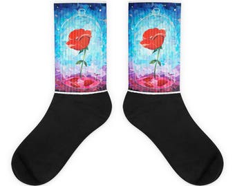 rose socks - inspired by literary classics
