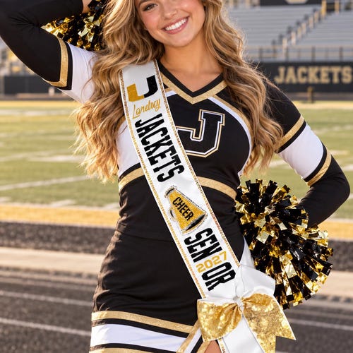 SENIOR SASHES - CUSTOMIZABLE