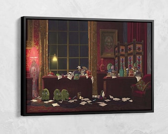 Spirited Away Canvas Wall Art, Studio Ghibli Poster , Anime Poster, Japanese Anime Poster, Anime Fan Gift, Studio Ghibli Poster Print