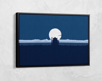Spirited Away Canvas Poster Print, Studio Ghibli Poster Wall Art, Studio Ghibli Poster, Anime Wall Art, Japanese Anime Gift, Anime Poster