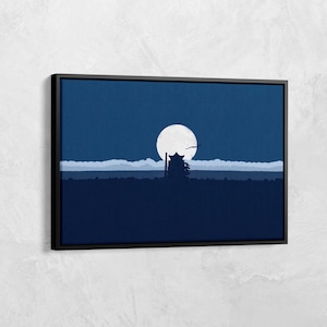 Spirited Away Canvas Poster Print, Studio Ghibli Poster Wall Art, Studio Ghibli Poster, Anime Wall Art, Japanese Anime Gift, Anime Poster