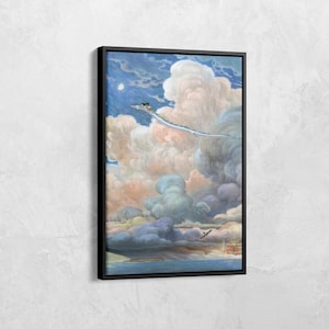Spirited Away Canvas Poster, Studio Ghibli Poster Wall Art, Studio Ghibli Poster, Anime Wall Art, Japanese Anime Gift, Anime Poster