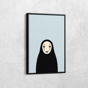 Spirited Away Poster, Studio Ghibli Poster Wall Art, Studio Ghibli Poster, Anime Poster, Japanese Anime Gift, Anime Canvas Poster