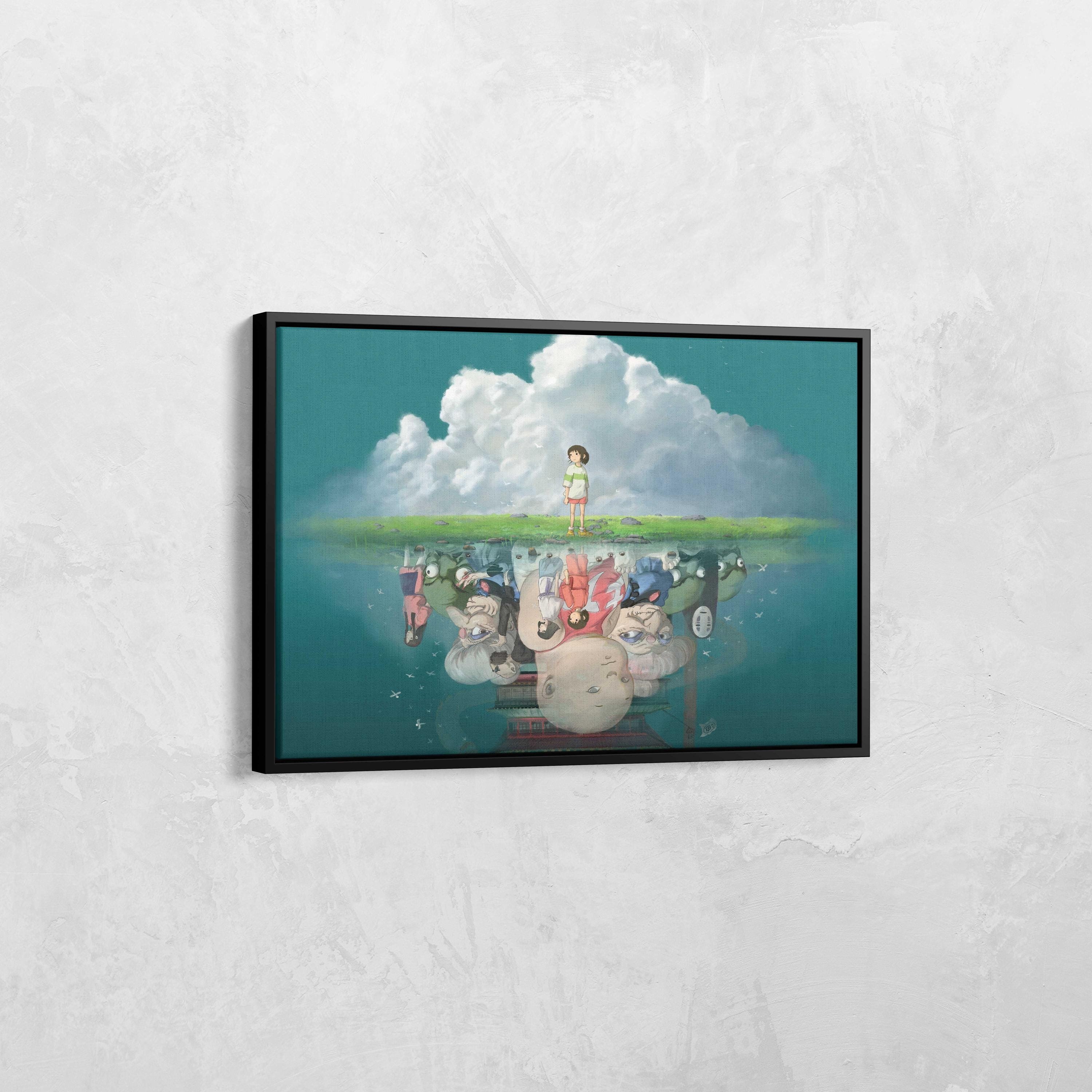 Spirited Away Poster Studio Ghibli Poster Wall Art Studio Ghibli