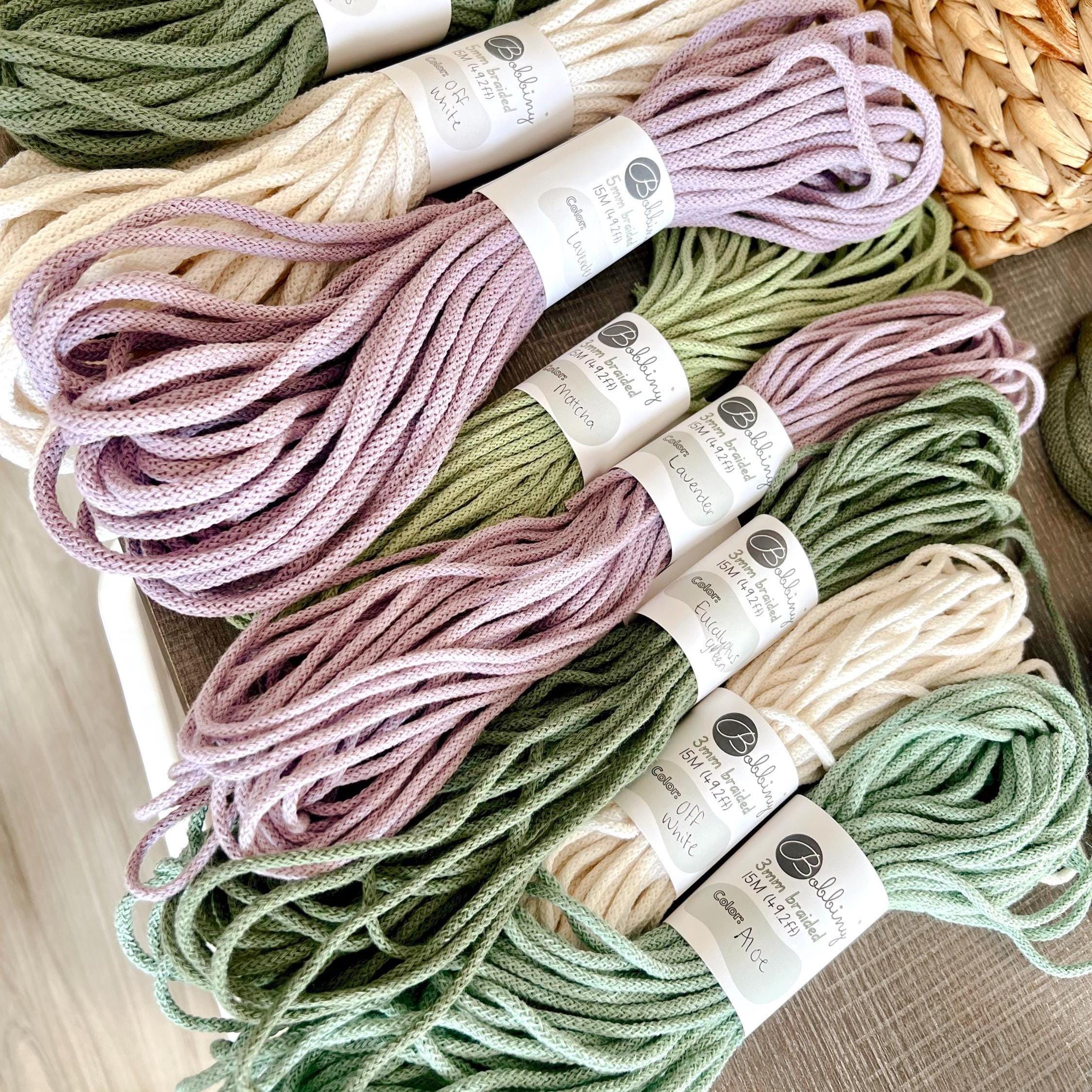 Bobbiny 3 mm ジュニア編み込みコード、米国への迅速な配送