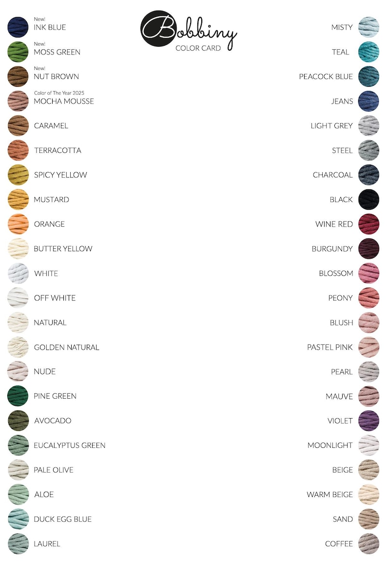 5mm Bobbiny Braided Cord: Recycled Cotton Macrame Yarn image 5