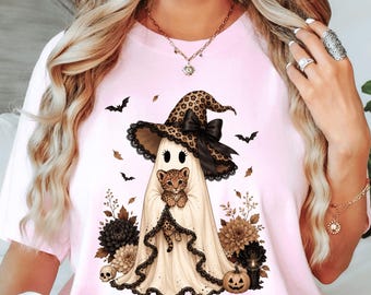 Boojee Ghost Comfort Colors Shirt, Bougie Halloween T-Shirt