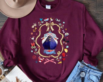 Disney Cruise Gildan Sweatshirt, Family Matching Cruise Trip Top, Disney Vacation Shirt, Nautical Mickey Crewneck, Disney Travel Top