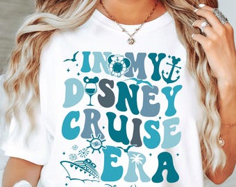 Disney Mickey And Co Cruise Comfort Colors Shirt Mickey And Friends In My Disney Cruise Era Shirt  Disney Family Cruisin Shirt