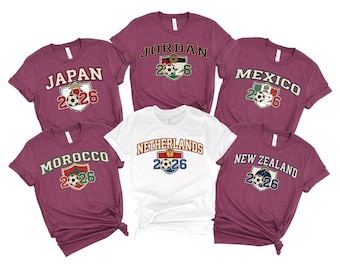 Koszulka piłkarska Mistrzostw Świata 2026, koszulka reprezentacji kraju, koszulka reprezentacji narodowej w piłce nożnej, koszulka kibica Mistrzostw Świata USA, strój rodzinny