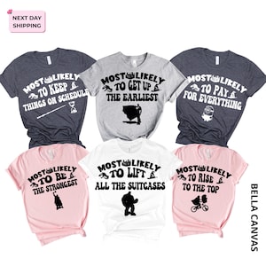 T-shirts de voyage en famille Universal Studios personnalisés : t-shirts personnalisés assortis, t-shirts de vacances en famille Universal Studios personnalisés, t-shirt de groupe assorti