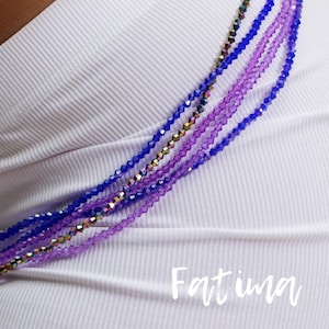 Fatima - Aqua Collection waistbeads waist beads belly african body jewelry handmade waist chains festival accessories boho waist jewelry
