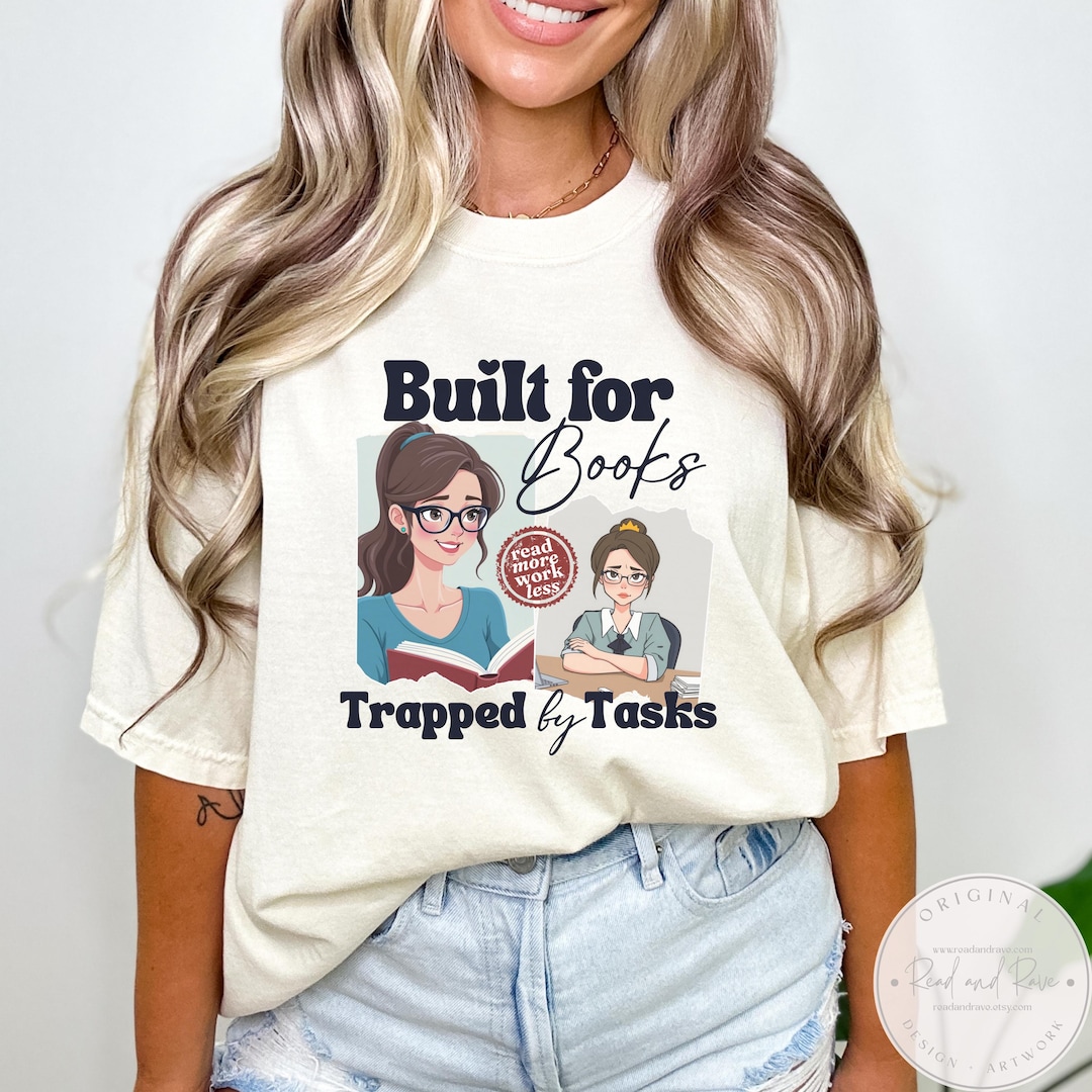 Built for Books Booktrovert Shirt Princesscore Library Shirt Fanfiction ...