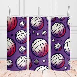 Volleyball Tumbler Wrap, Volleyball  20oz Tumbler Wrap, Volleyball PNG Tumbler Wrap, Volleyball Tumbler PNG, Volleyball Skinny Tumbler Wrap