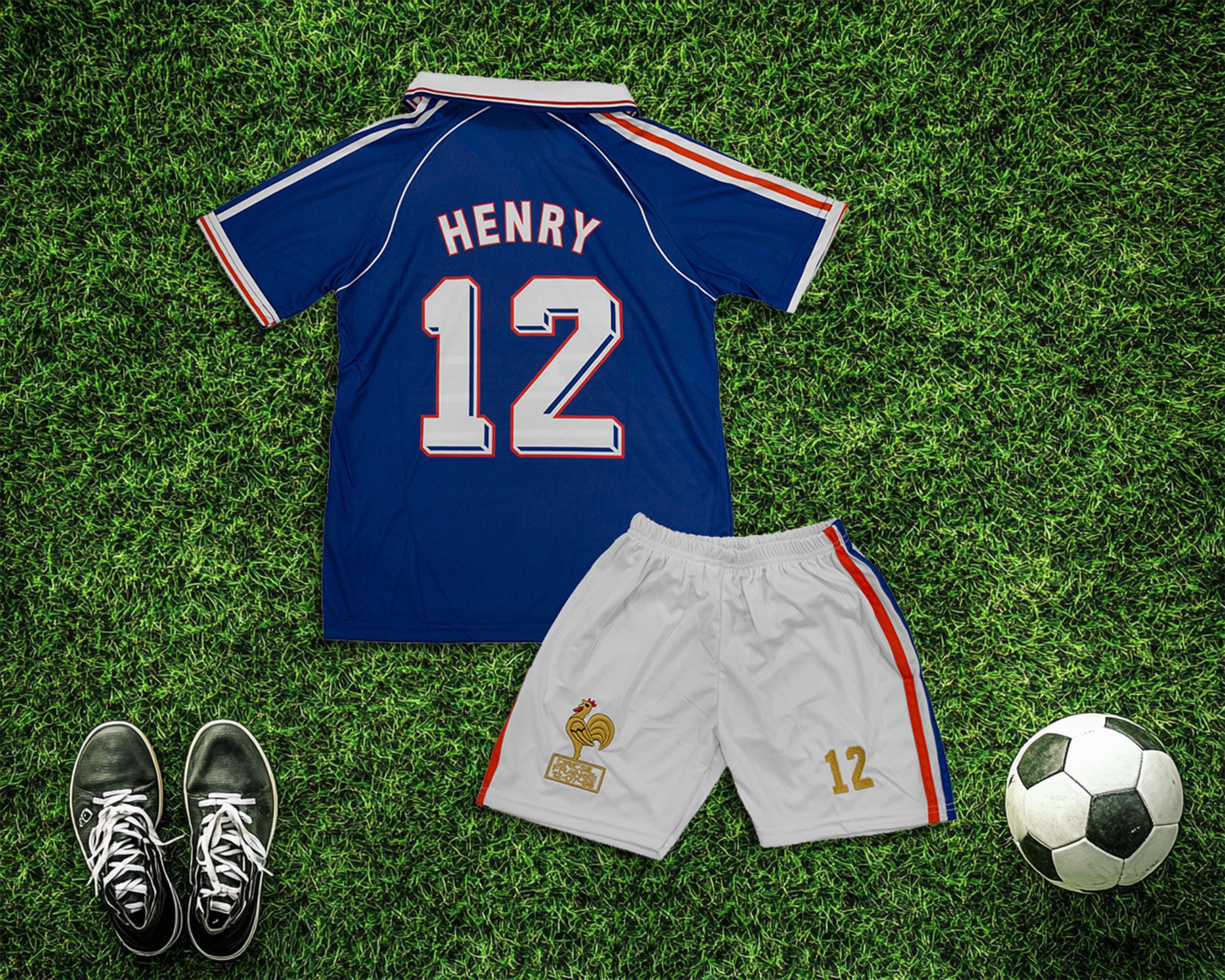 アーセナル ヘンリー 背番号12 長袖シャツ アーセナル ヘンリー 背番号