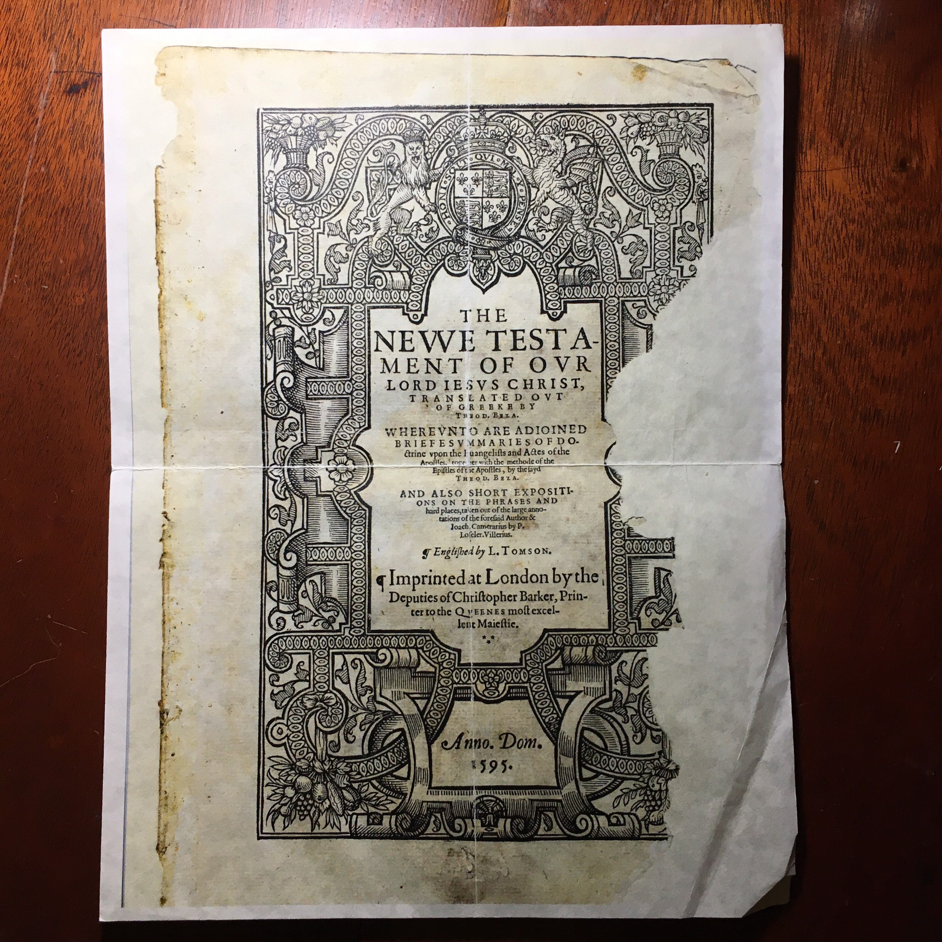 Geneva Bible for sale Only 4 left at 60