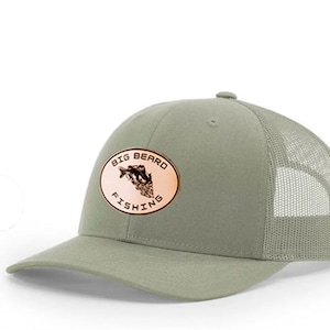 Quarry Green Big Bass Fishing Hat