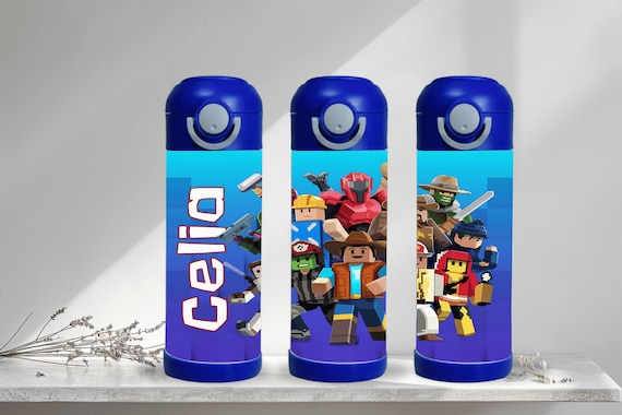 Roblox Kids Water Bottle: 12 oz Stainless Steel Tumbler