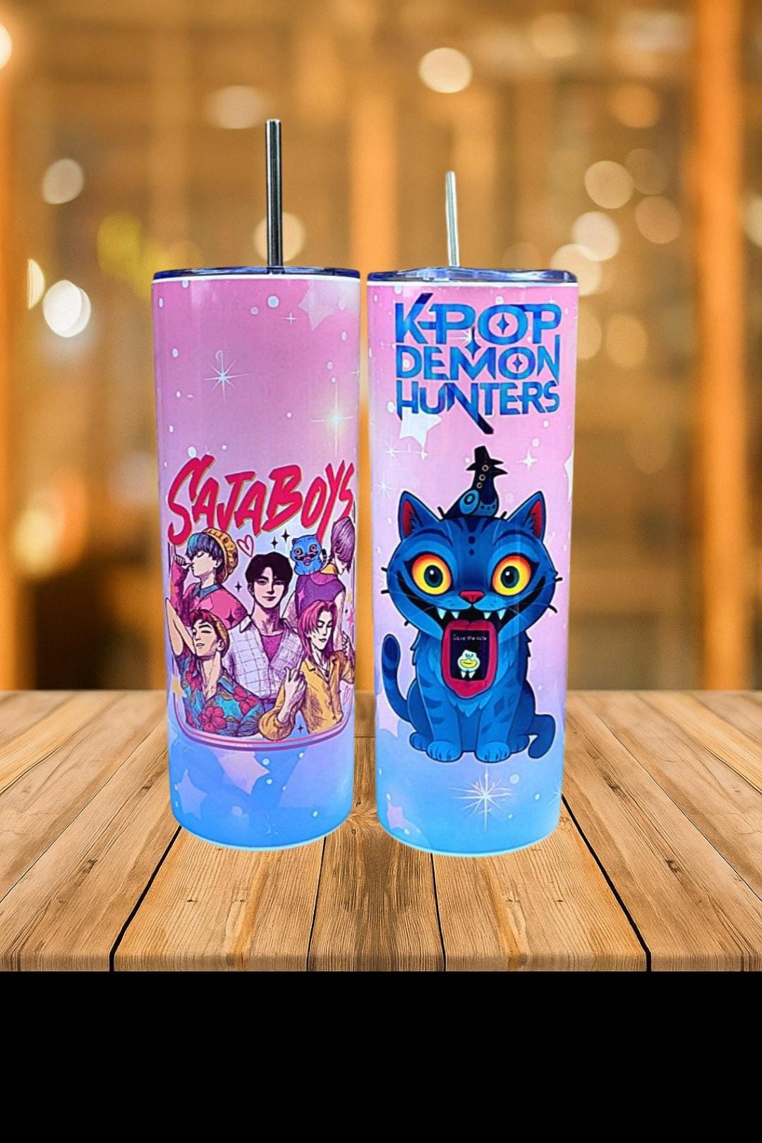 K-pop Demon Hunters Inspired Tumbler/huntrix Tumbler//cute
