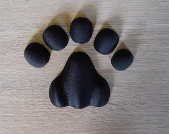 Paw Pads Extra Large Textured Matte Feline